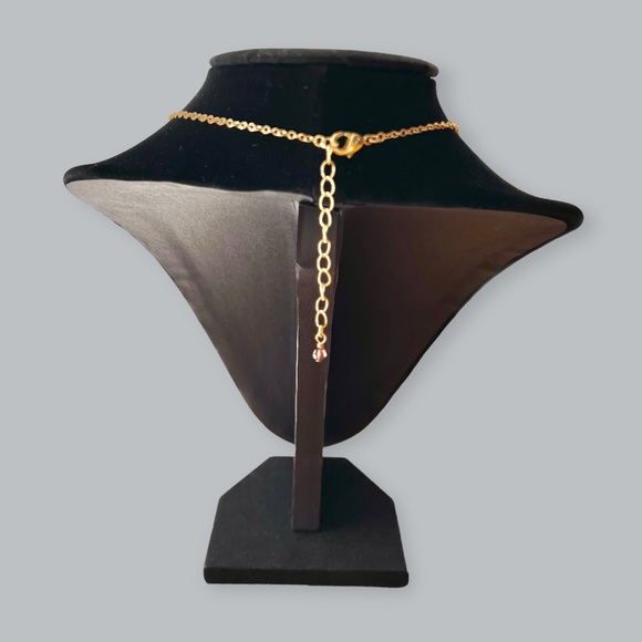 New Crown of India Gold Plated charm Necklace imported from the UK. - Picture 10 of 11